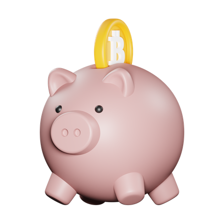 Piggy Bank  3D Icon