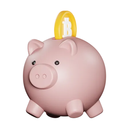 Piggy Bank  3D Icon