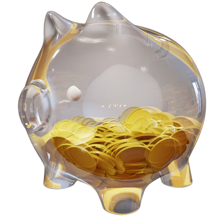 Piggy Bank  3D Icon