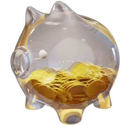 Piggy Bank  3D Icon