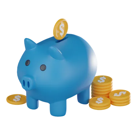 Piggy Bank  3D Icon