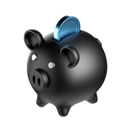 Piggy bank  3D Icon