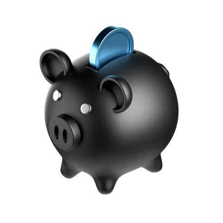 Piggy bank  3D Icon