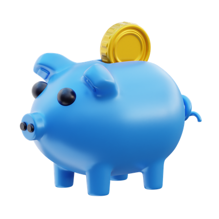 Piggy Bank  3D Icon