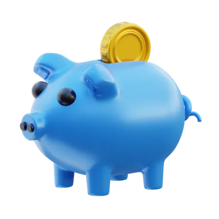 Piggy Bank  3D Icon