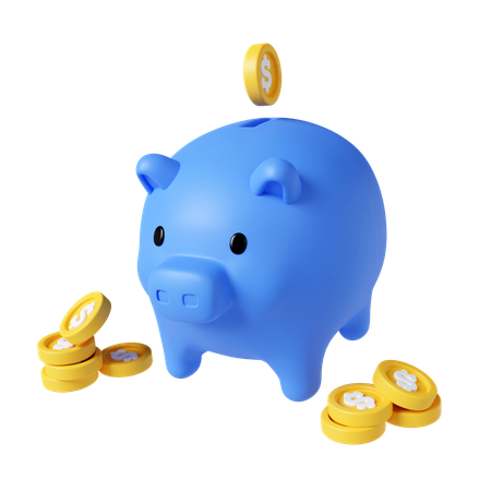 Piggy Bank  3D Icon