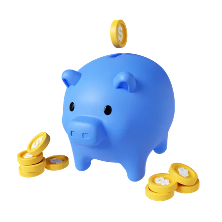 Piggy Bank  3D Icon