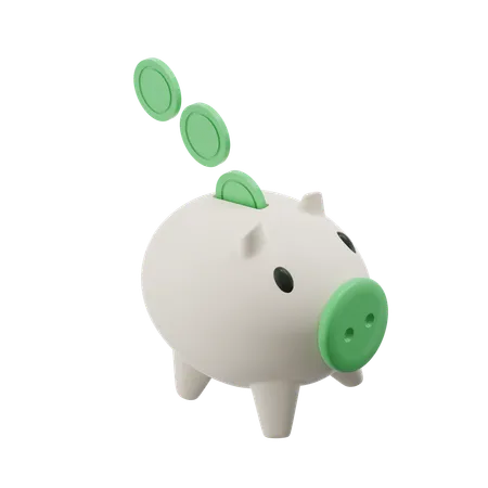 Piggy Bank  3D Icon