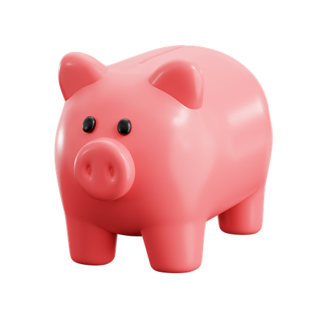 Piggy Bank  3D Icon