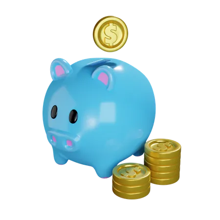 Piggy Bank  3D Icon