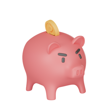 Piggy Bank  3D Icon