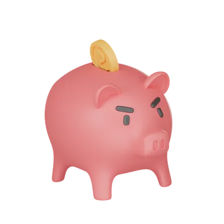 Piggy Bank  3D Icon