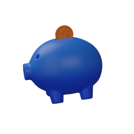 Piggy Bank  3D Icon