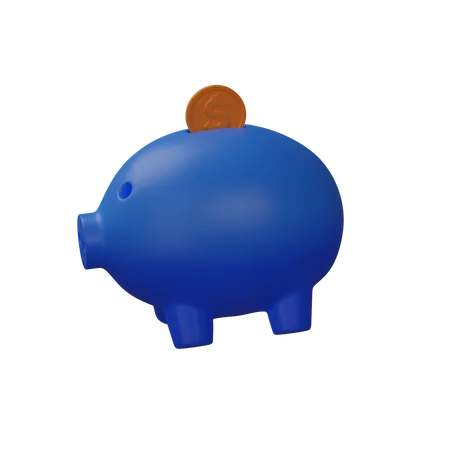 Piggy Bank  3D Icon