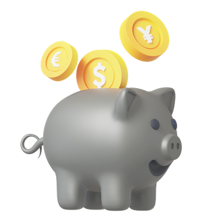 Piggy Bank  3D Icon