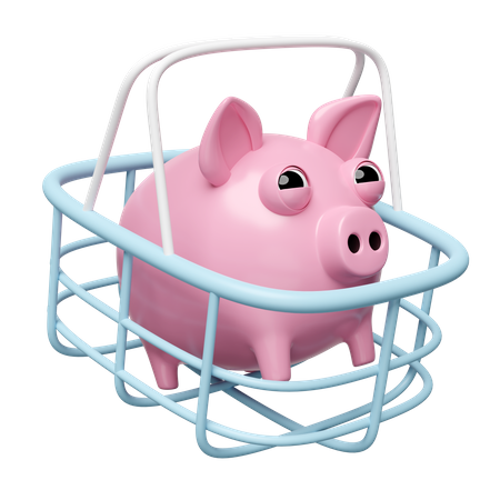 Piggy Bank  3D Icon