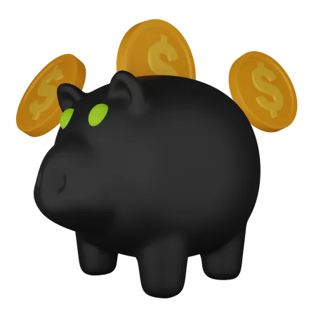 Piggy Bank  3D Icon