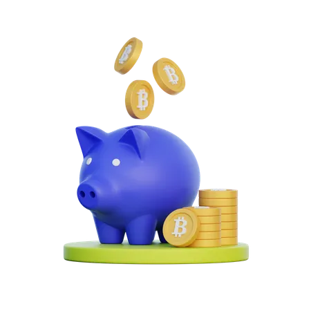 Piggy Bank  3D Icon