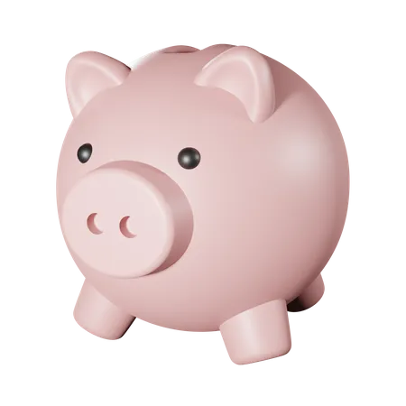 Piggy Bank  3D Icon