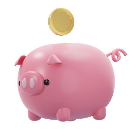 Piggy Bank  3D Icon