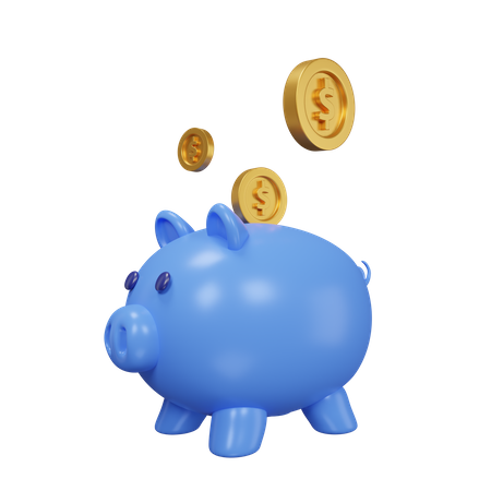 Piggy Bank  3D Icon