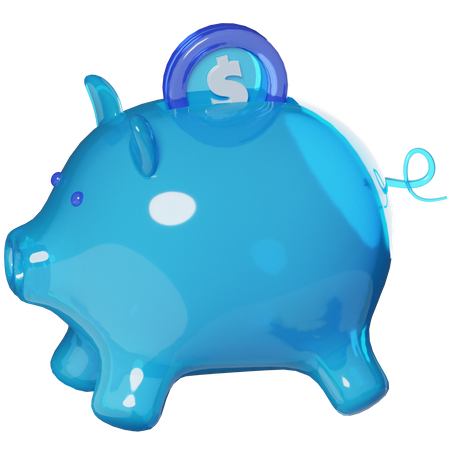 Piggy Bank  3D Icon