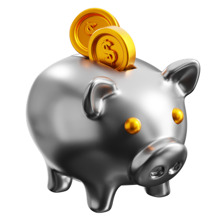 Piggy Bank  3D Icon