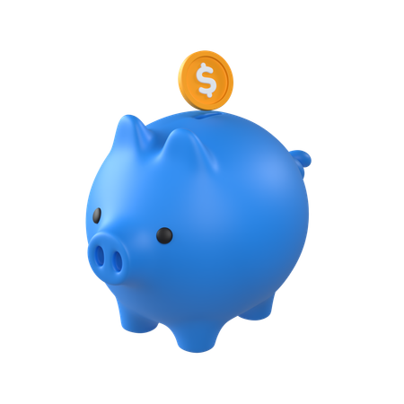 Piggy Bank  3D Icon