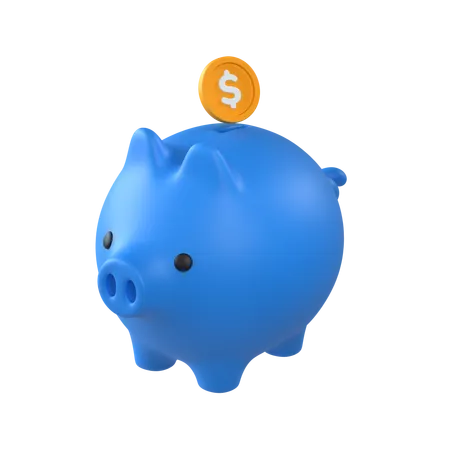 Piggy Bank  3D Icon