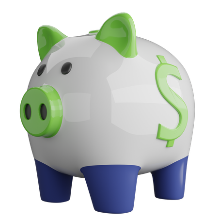 Piggy Bank  3D Icon