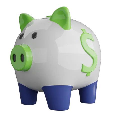 Piggy Bank  3D Icon