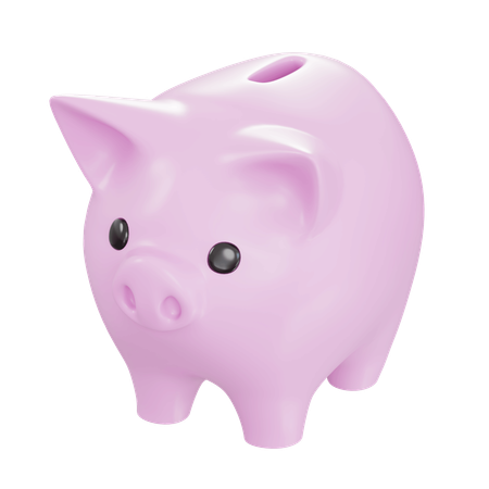 Piggy Bank  3D Icon