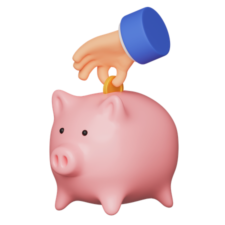 Piggy Bank  3D Icon