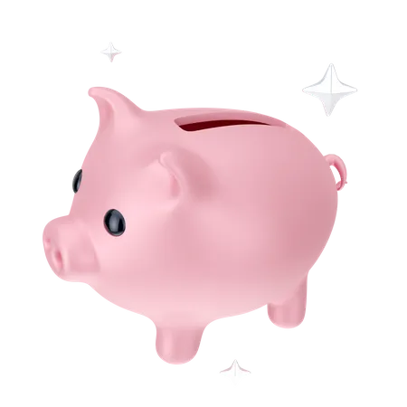 Piggy Bank  3D Icon