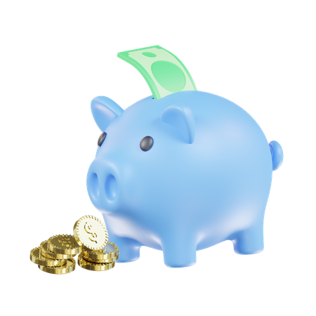 Piggy Bank  3D Icon