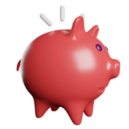 Piggy Bank  3D Icon