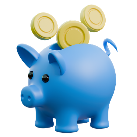 Piggy Bank  3D Icon