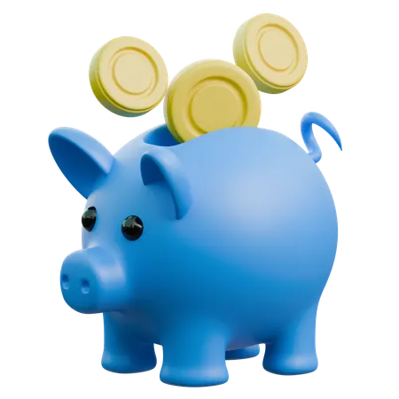 Piggy Bank  3D Icon