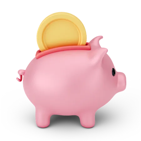 Piggy Bank  3D Icon