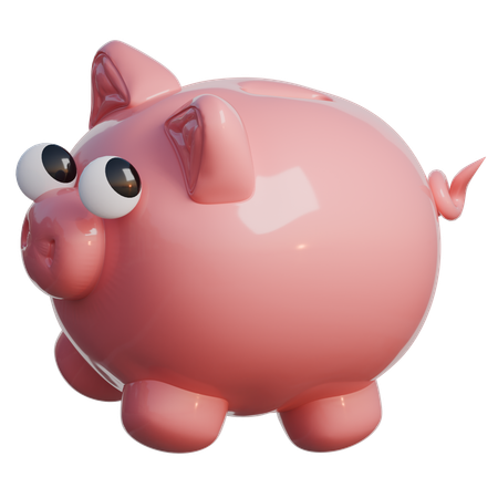 Piggy Bank  3D Icon