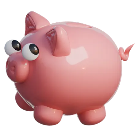 Piggy Bank  3D Icon