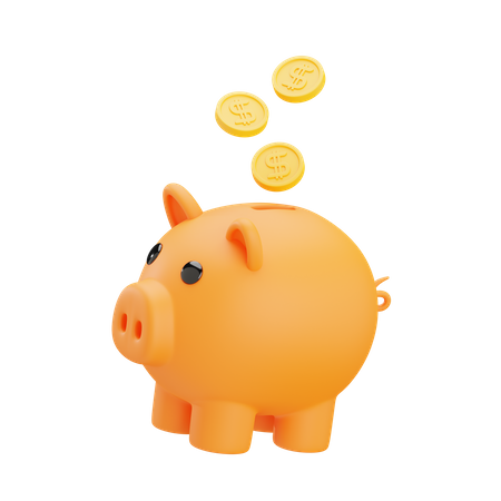 Piggy Bank  3D Icon