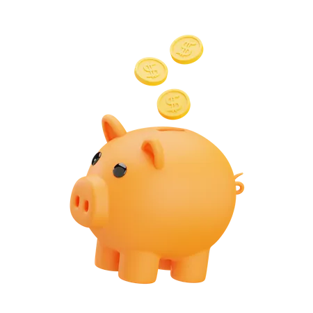 Piggy Bank  3D Icon