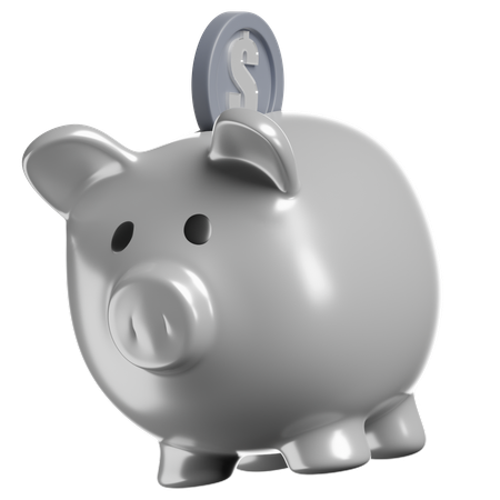 Piggy Bank  3D Icon