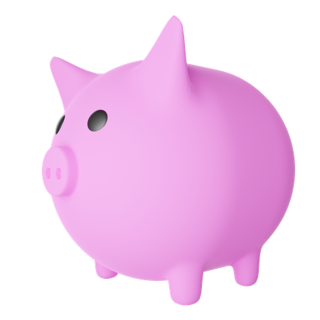 Piggy Bank  3D Icon