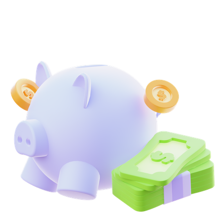 Piggy Bank  3D Icon