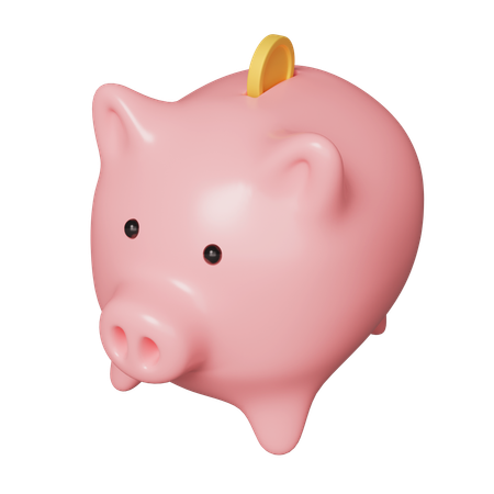 Piggy Bank  3D Icon