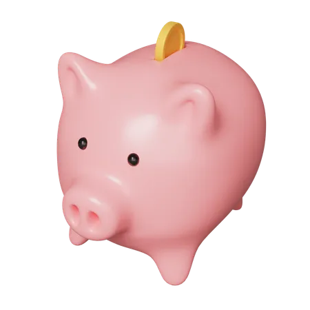 Piggy Bank  3D Icon