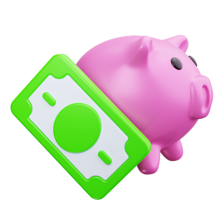 Piggy Bank  3D Icon