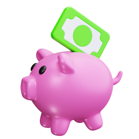 Piggy Bank  3D Icon